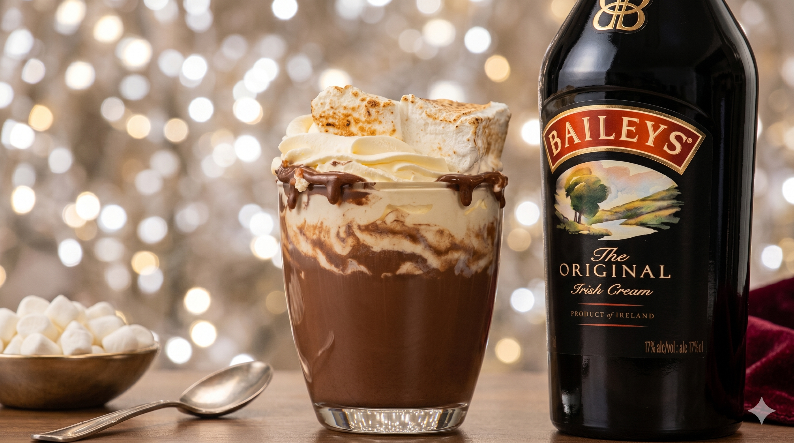 Dalgona helada Baileys