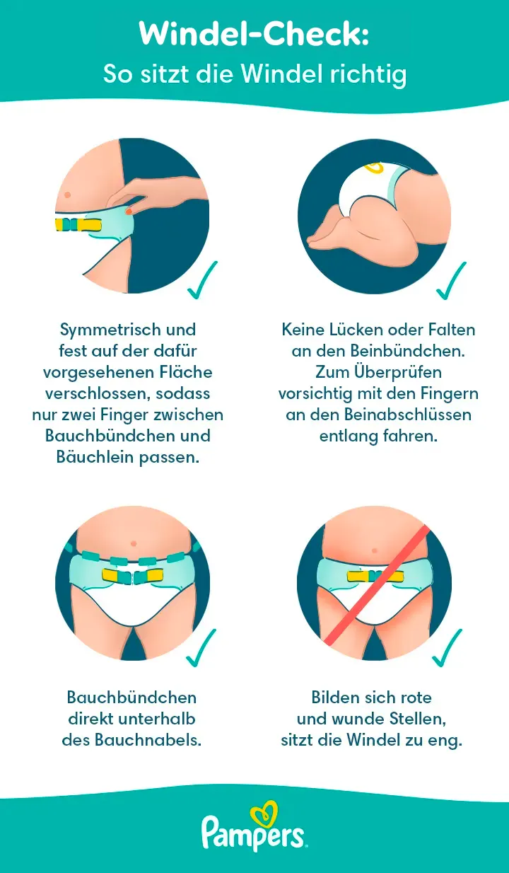 Pampers Größen Finde die richtige Windelgröße Pampers DE