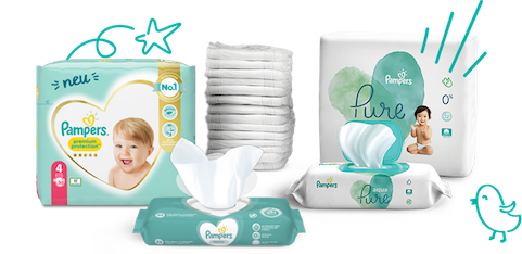 Pampers® Produkte: Windeln, Feuchttücher und Höschenwindeln |Pampers