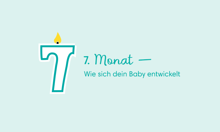 Baby 7 Monate: Entwicklung, Schlafen & Essensplan | Pampers