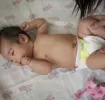 Baby wickeln Waschlappen oder Feuchttücher