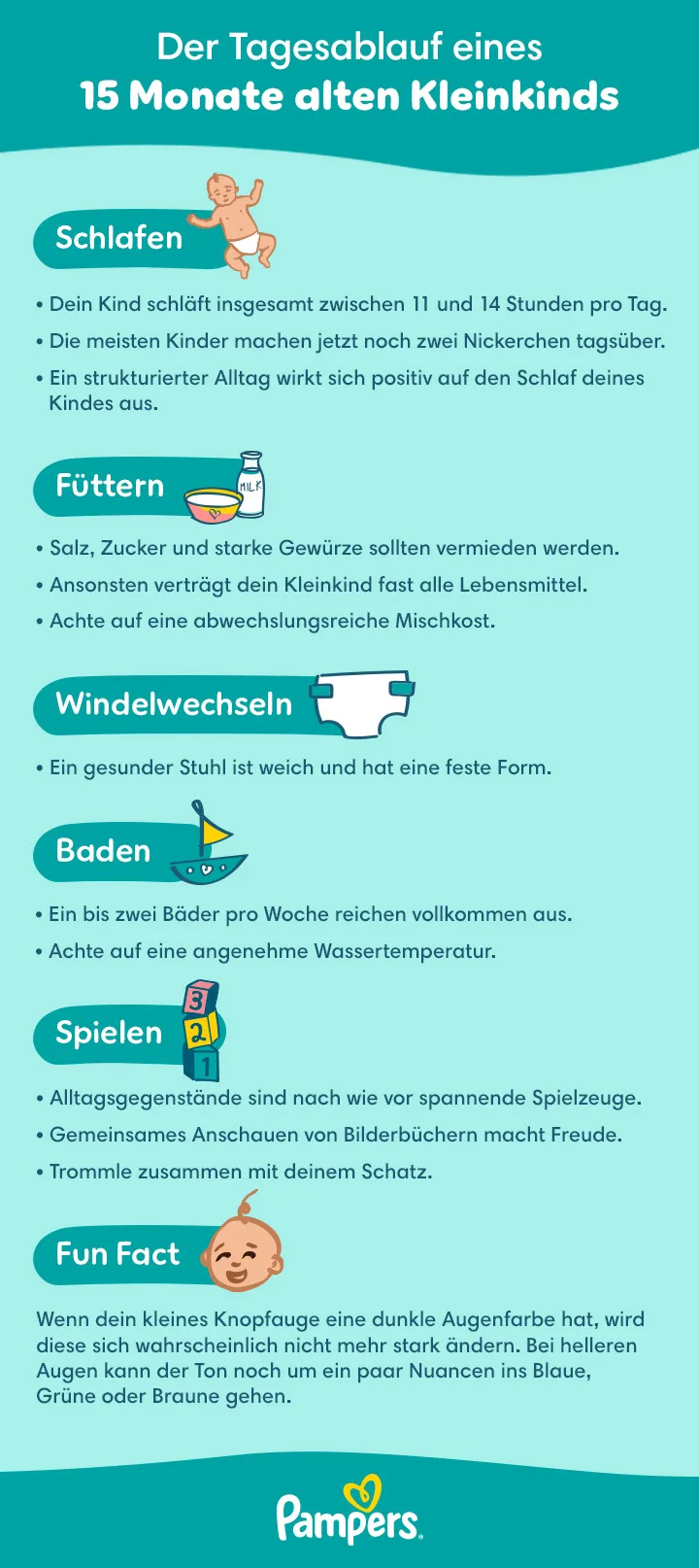 Entwicklung Mit 15 Monaten
