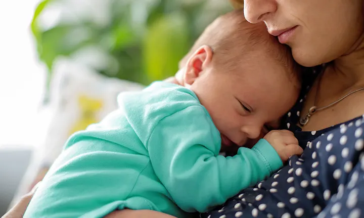 Baby hat kalte Hände