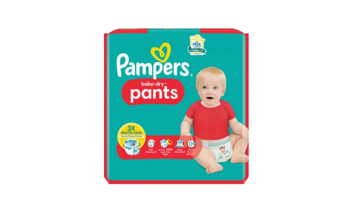 Pampers Baby-Dry Pants Packshot