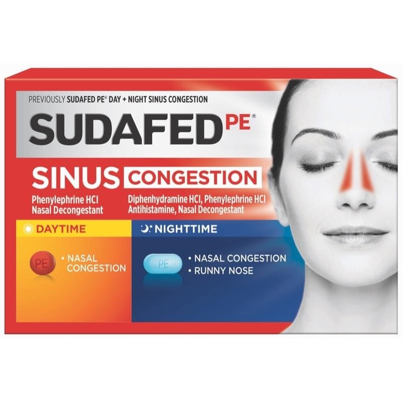 SUDAFED PE® Sinus Congestion Day + Night* - Image 1 