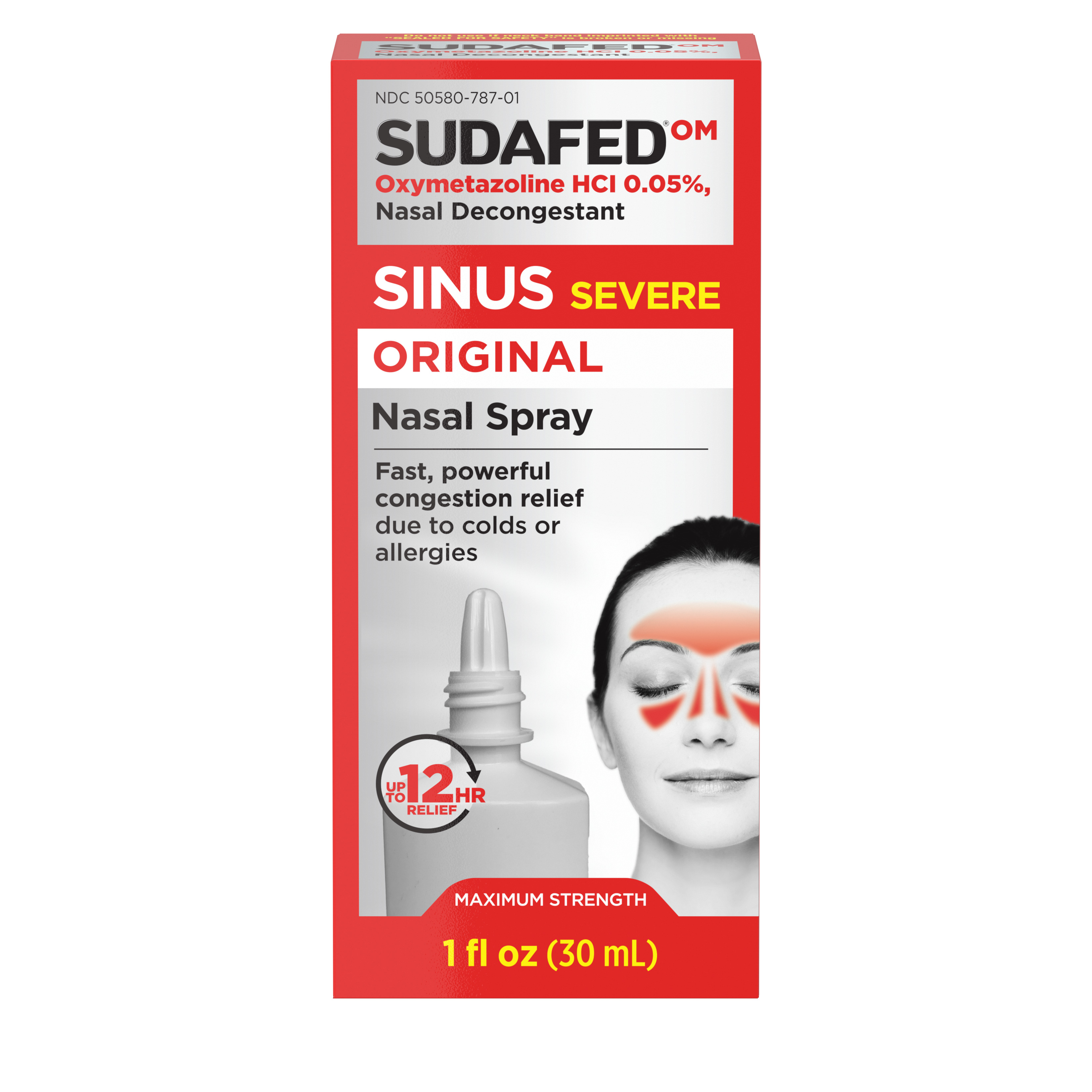 SUDAFED® Sinus Severe Original Nasal Spray Decongestant | SUDAFED®