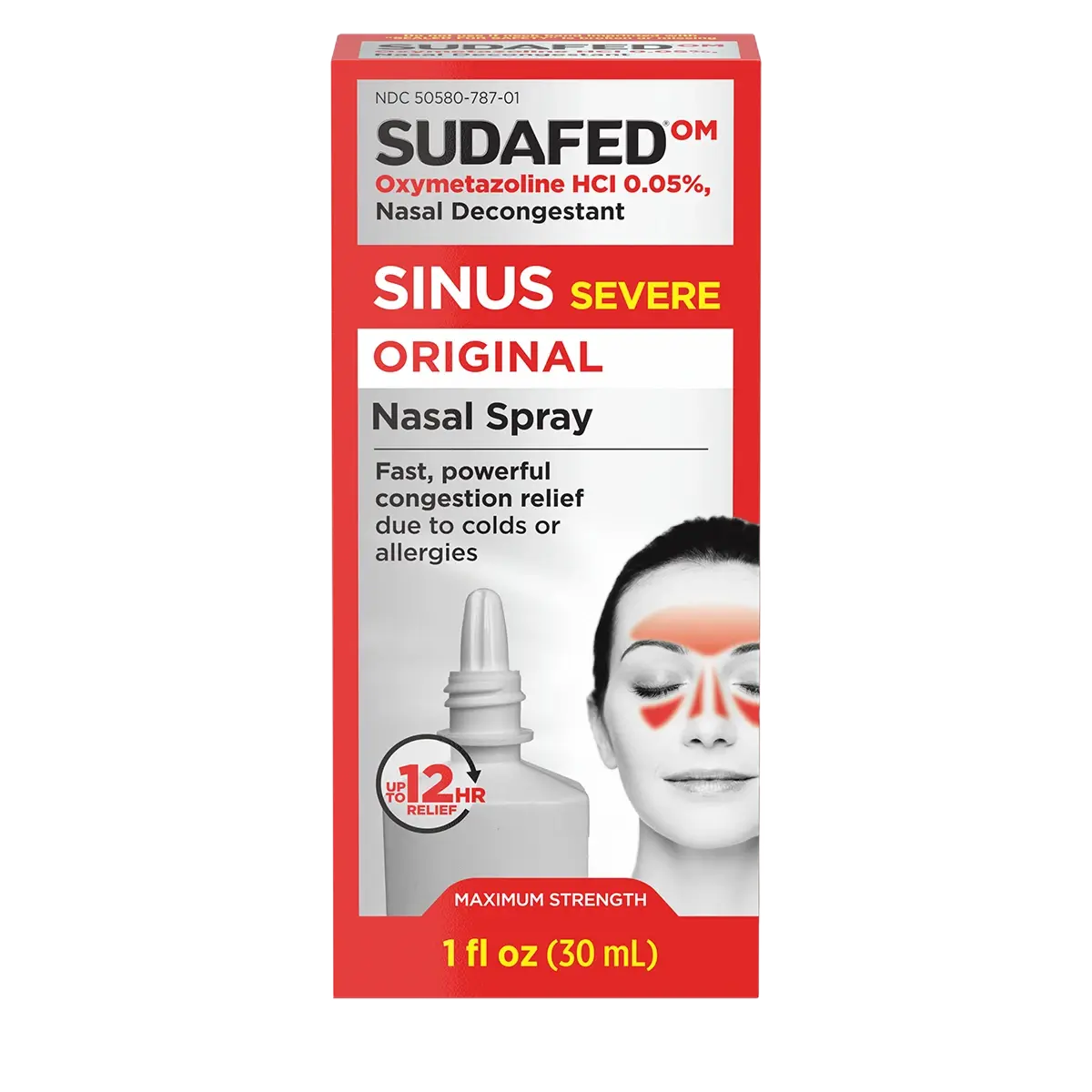 Sudafed® Sinus Severe Original Nasal Spray Decongestant - Product Image