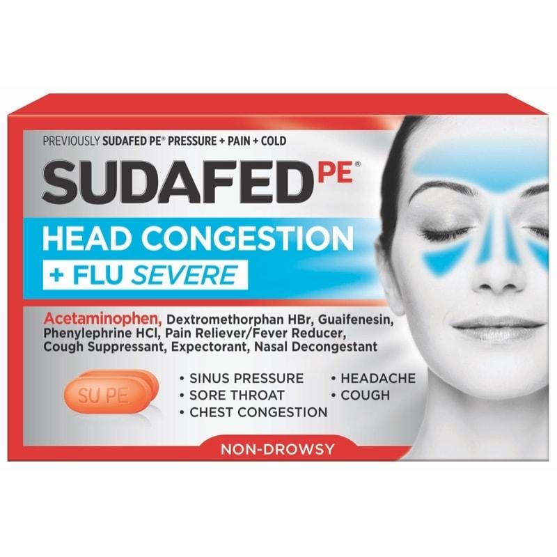 SUDAFED PE® Head Congestion + Flu Severe* - Image 2