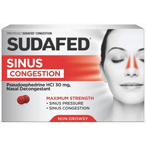 SUDAFED® Sinus Congestion.