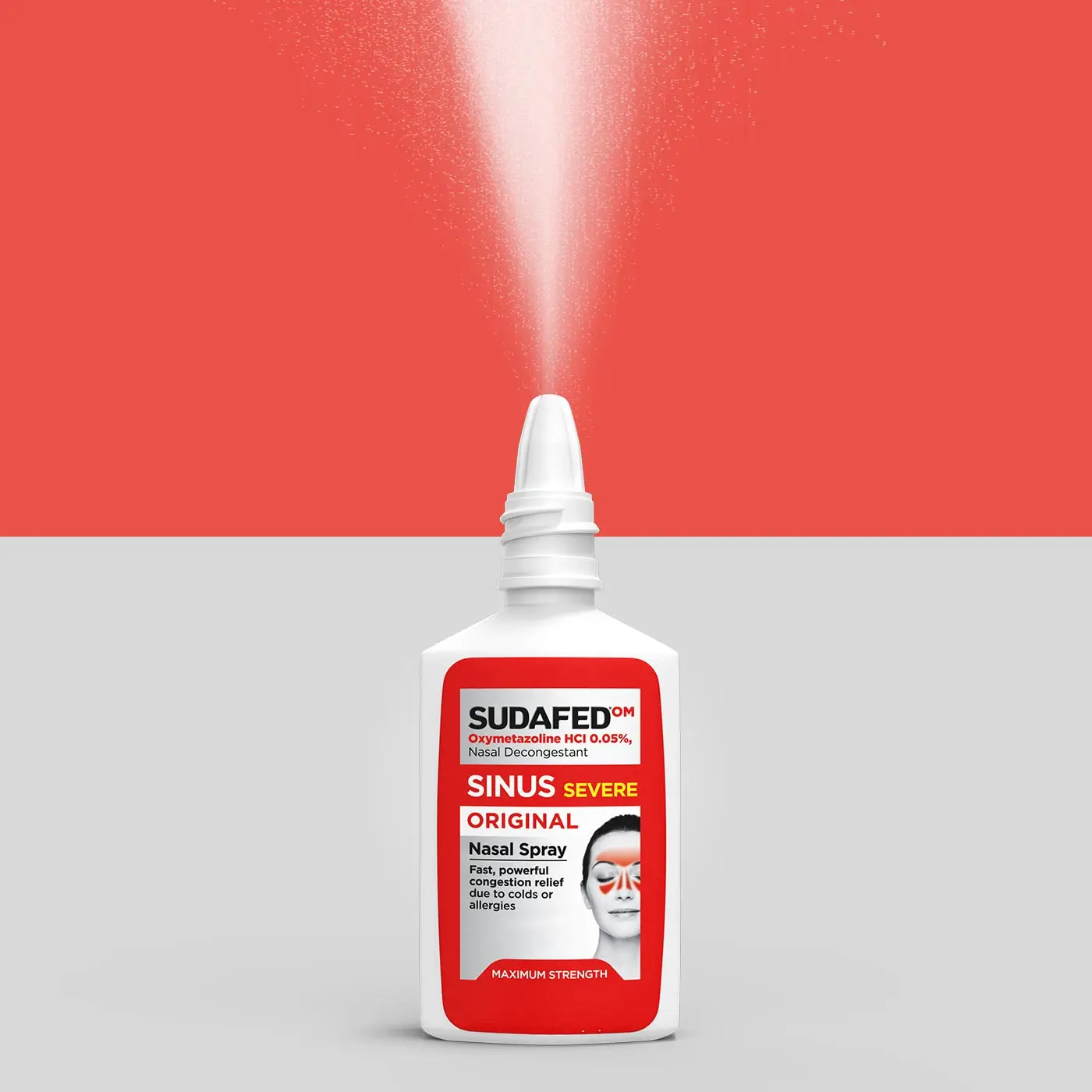 What is Oxymetazoline Nasal Spray & What is it Used For? | SUDAFED® 