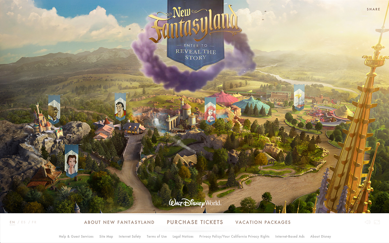 New Disney fantasyland game