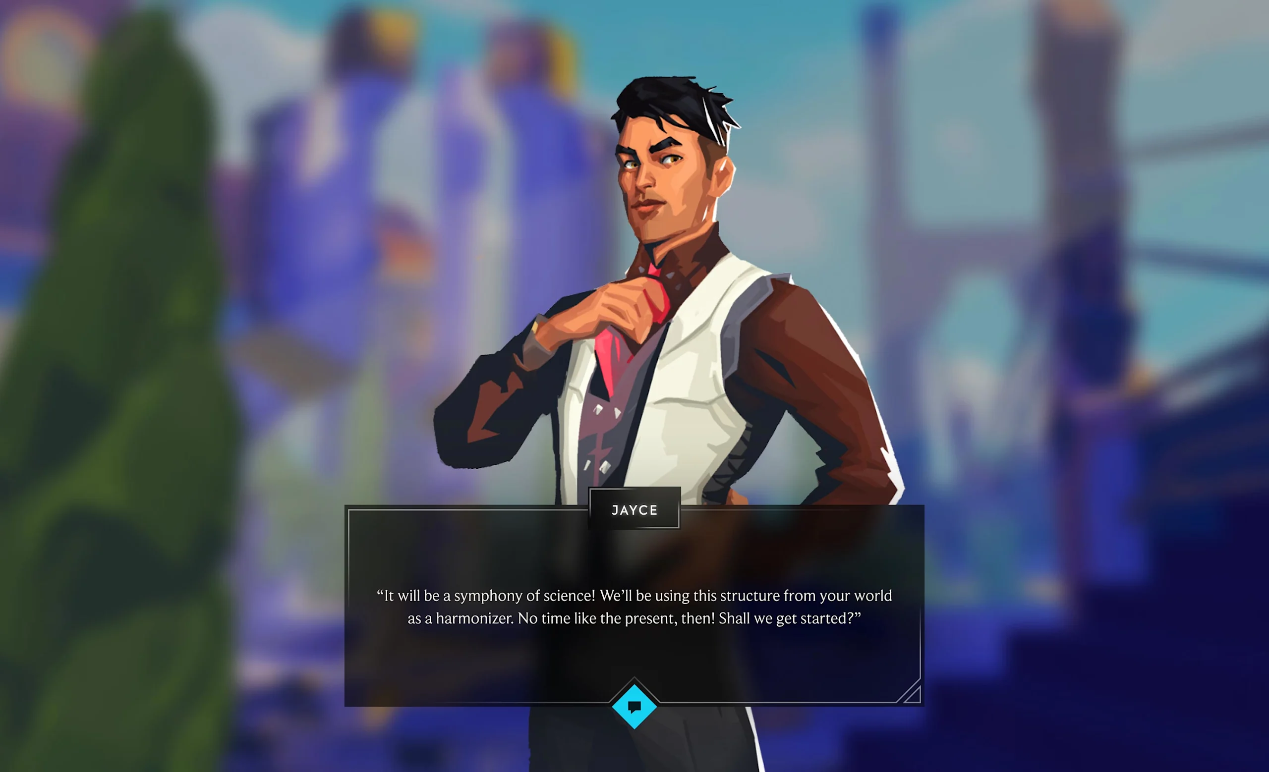 [EXAMPLE] Jayce speech bubble Riot
