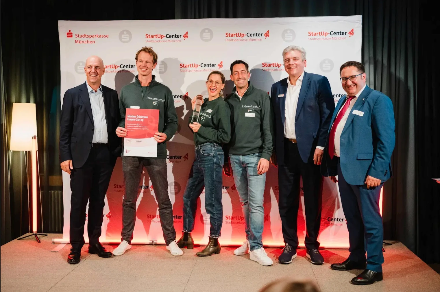 inGemeinschaft gewinnt den Münchner Gründerpreis 2025 