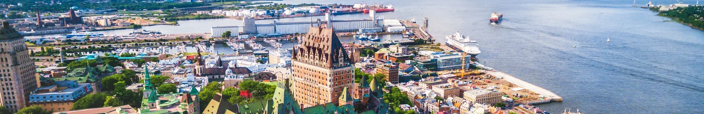 A picture of Quebec City