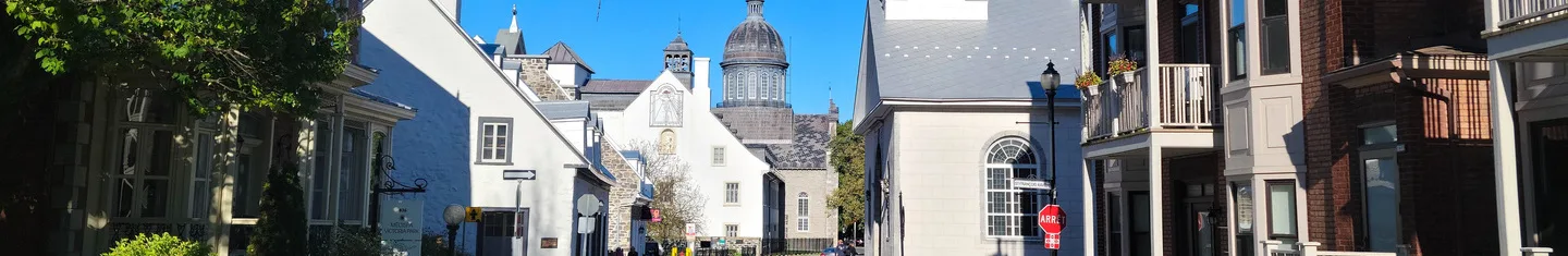 Aerial view of Trois-Rivieres, Quebec