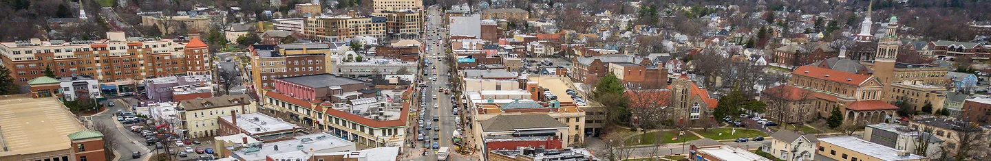 Aerial of Montclair, NJ