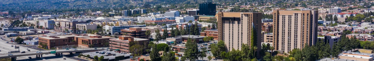 A picture of Burbank, California