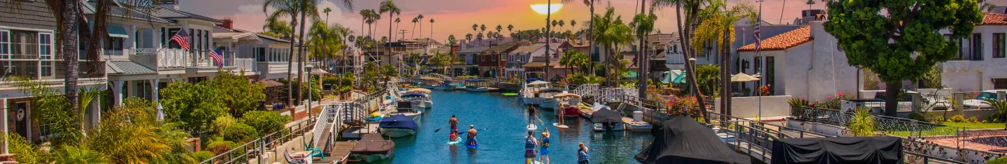 A picture of Venice Beach, California