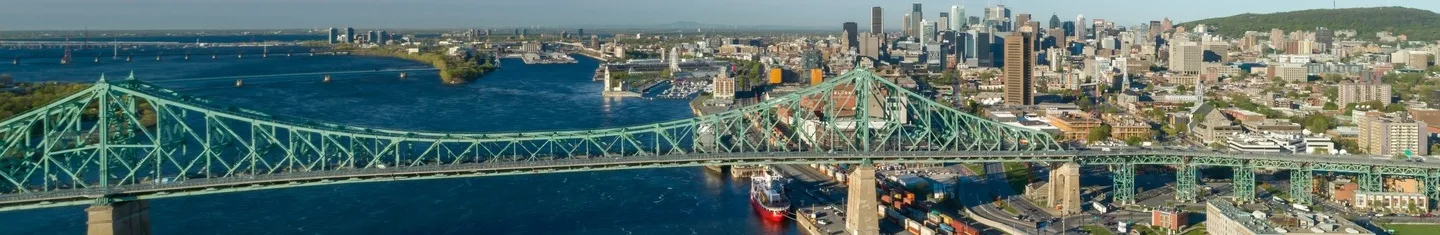 Aerial view of Longueuil