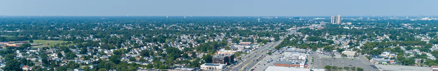 Hempstead aerial view.