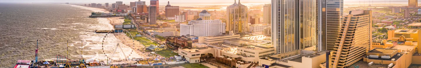 A picture of Atlantic City, NJ