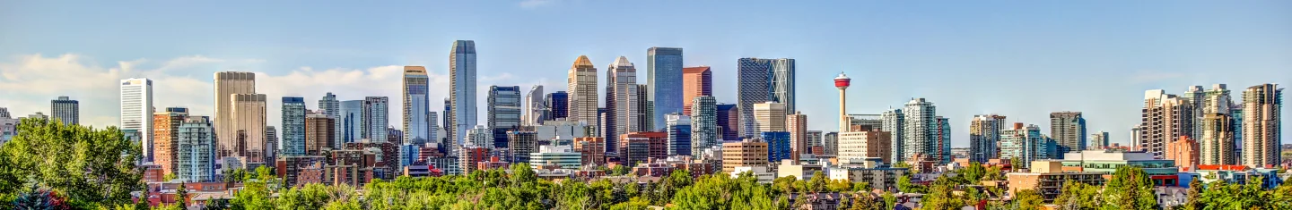 An aerial view of Hillhurst