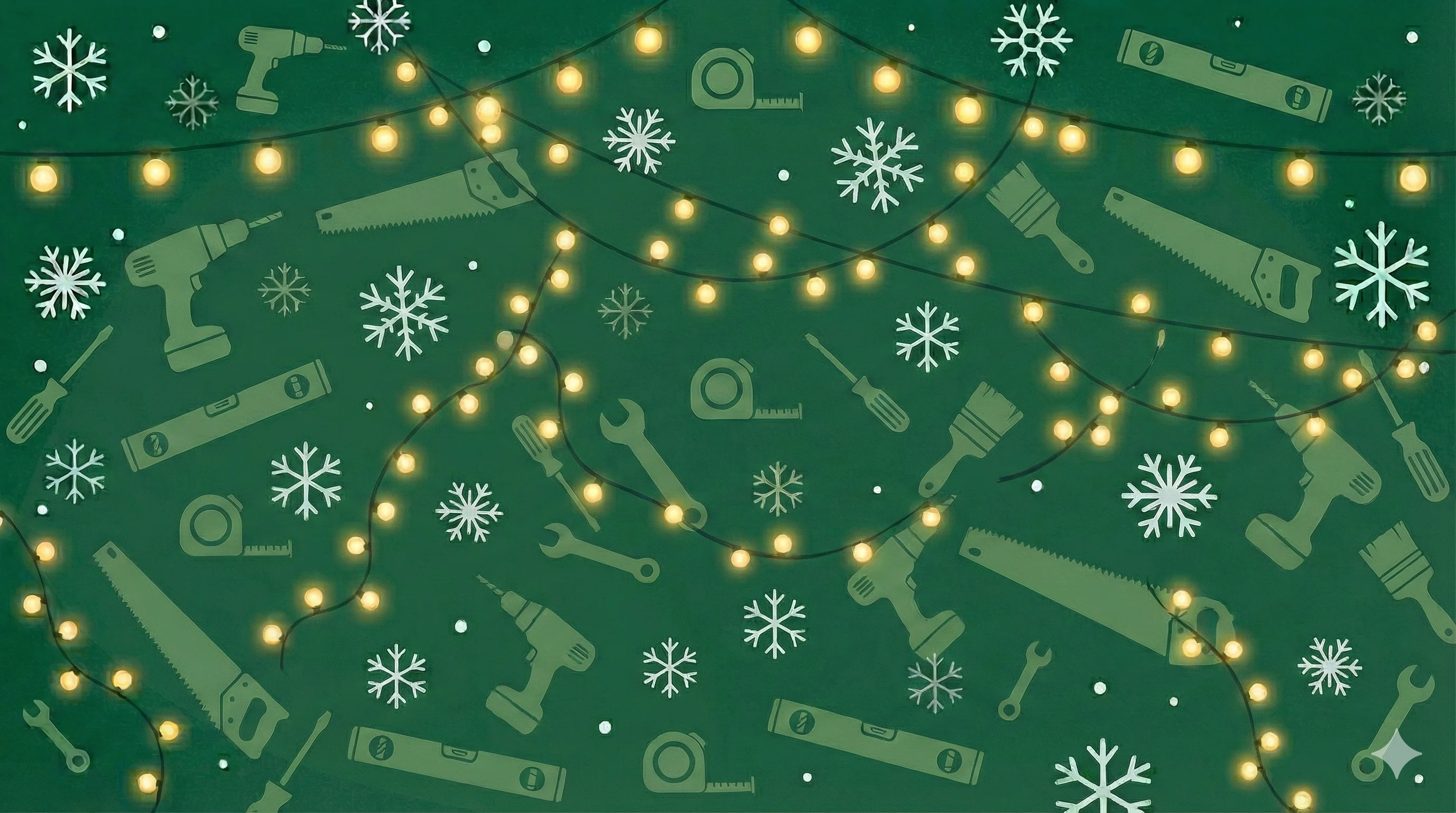 Holiday hero theme - green