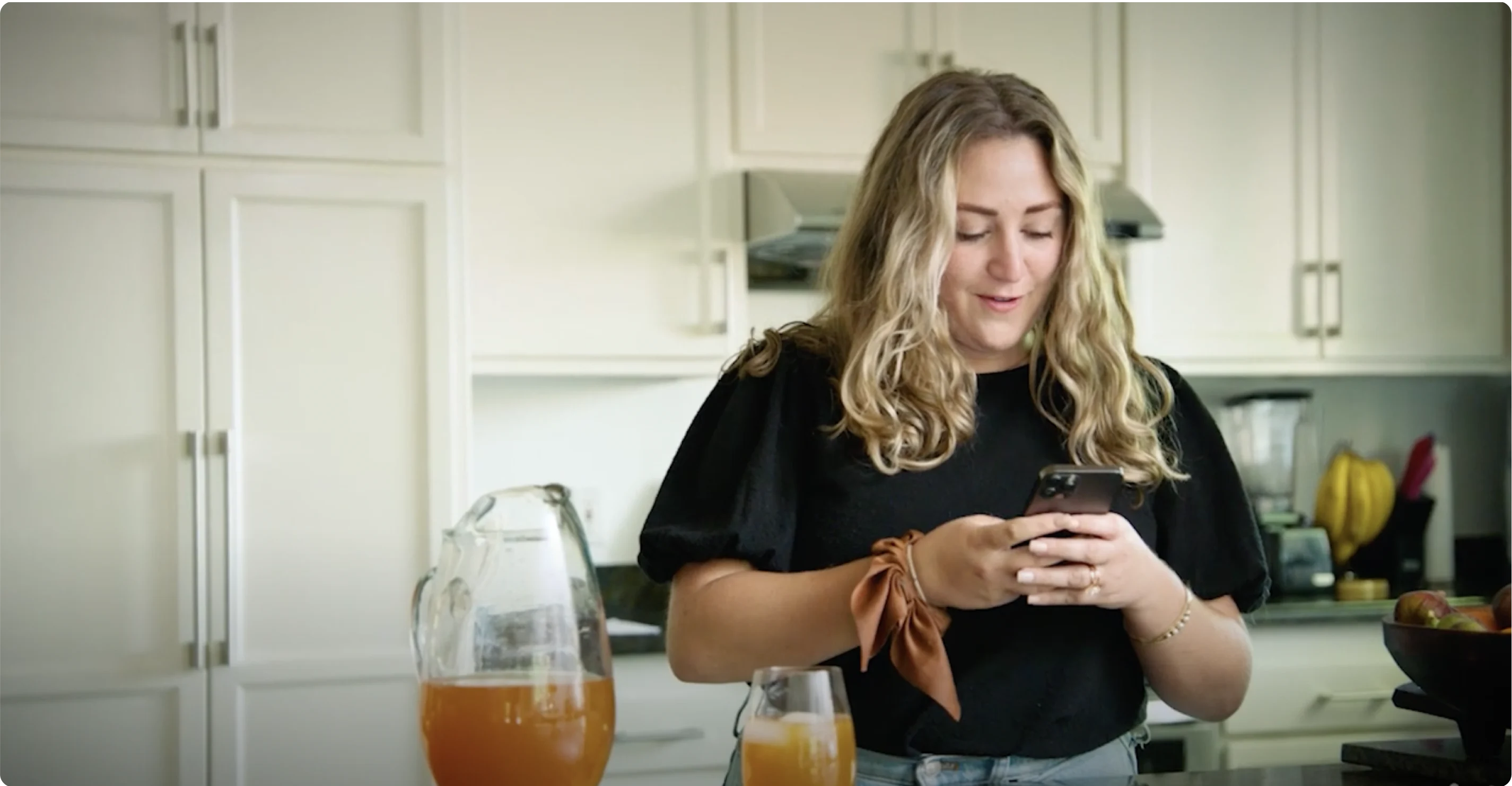 A person browsing tasker recommendations on their phone.