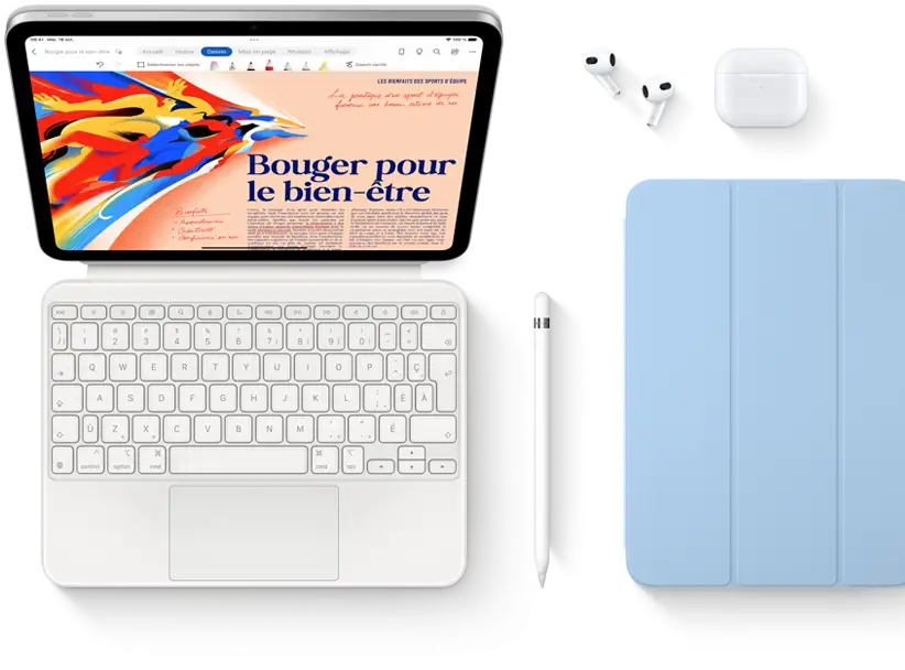 Magic Keyboard Folio pour iPad (10ᵉ génération) - Français - Apple (FR)