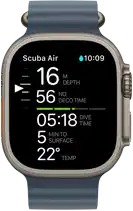 Apple Watch Ultra 3, diving screen