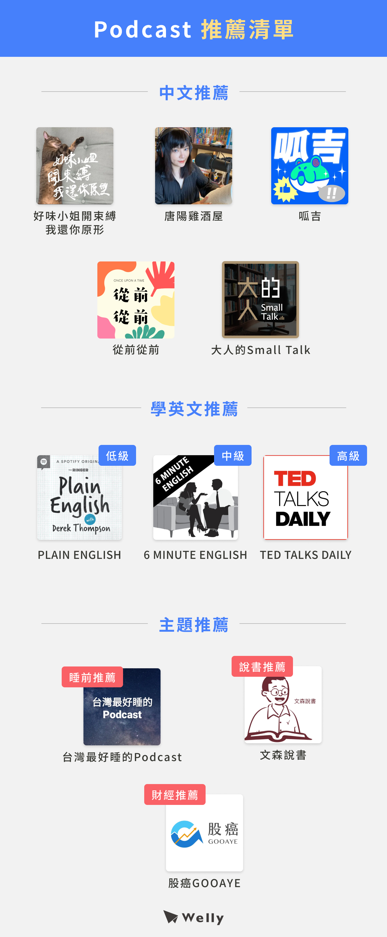 Podcast推薦清單