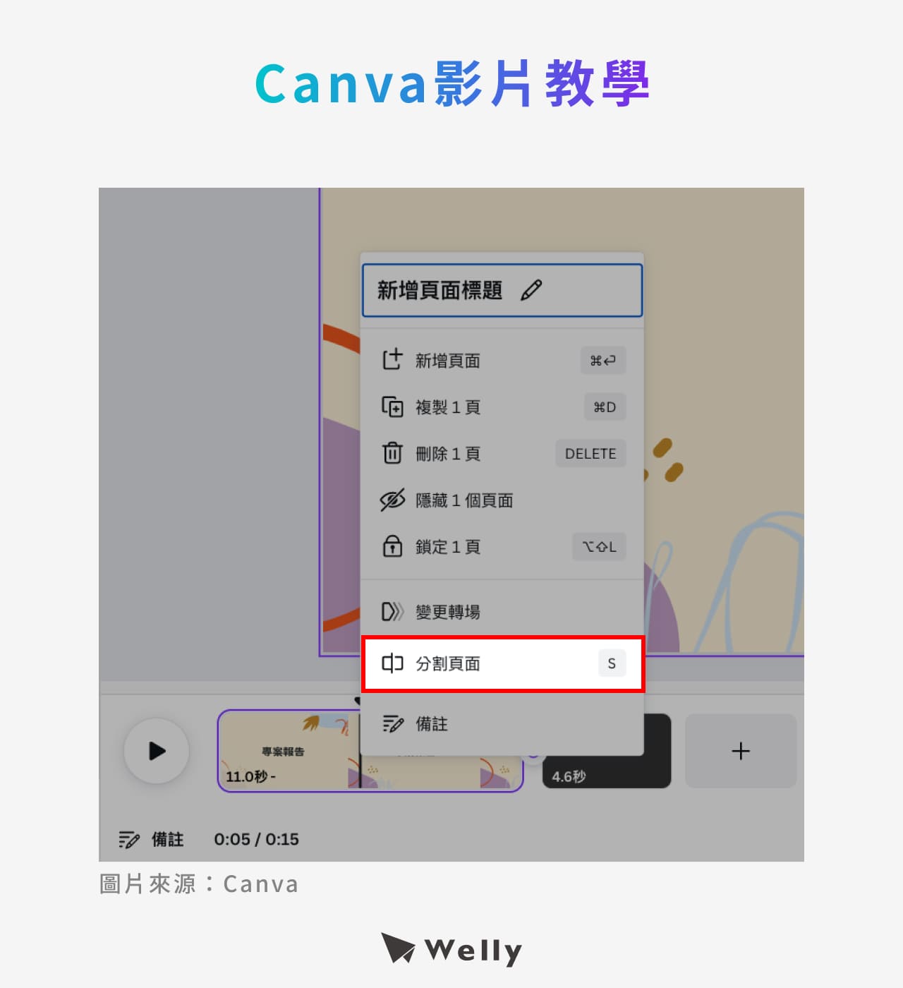 Canva影片教學