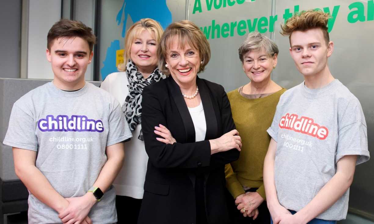 Dame Esther Rantzen highlighted the huge difference that player funding is making to Childline