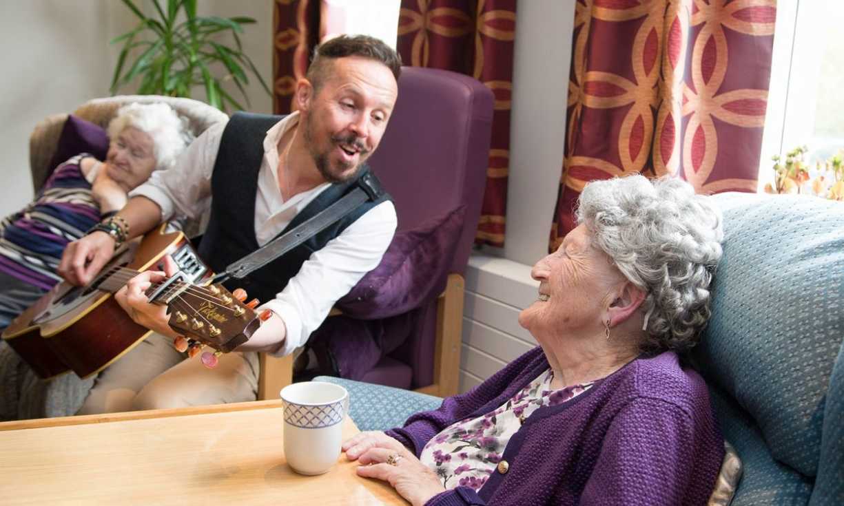 Music in Hospitals & Care believes live music needs to be part of everyone's health and social care