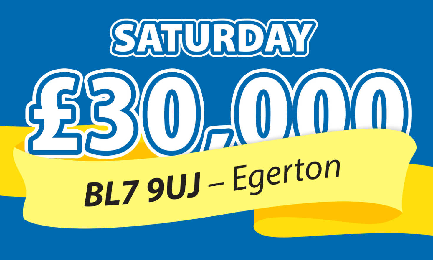 One player from Egerton was the winner of the Saturday Street Prize today