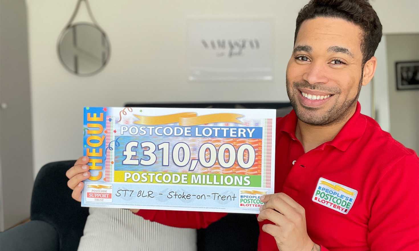 £3.1 Million is being shared between all our players in winning postcode sector ST7 8!