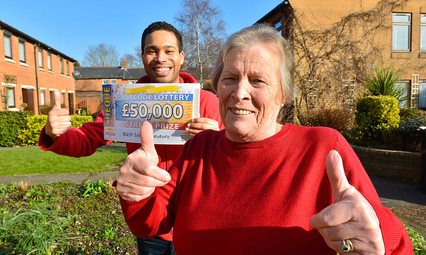 Jean from Newbury won a fantastic £50,000 this weekend