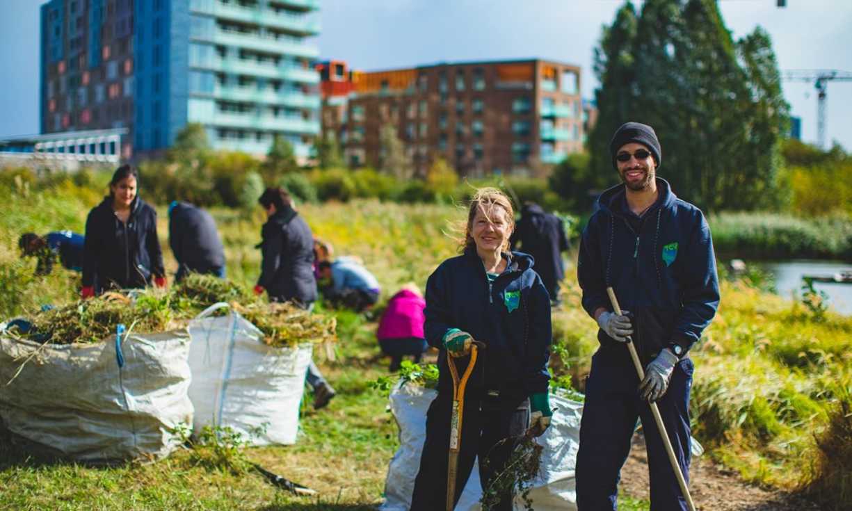 Player funding is helping TCV to increase the skills of their volunteers and help green spaces along the way