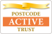 Postcode Active Trust logo