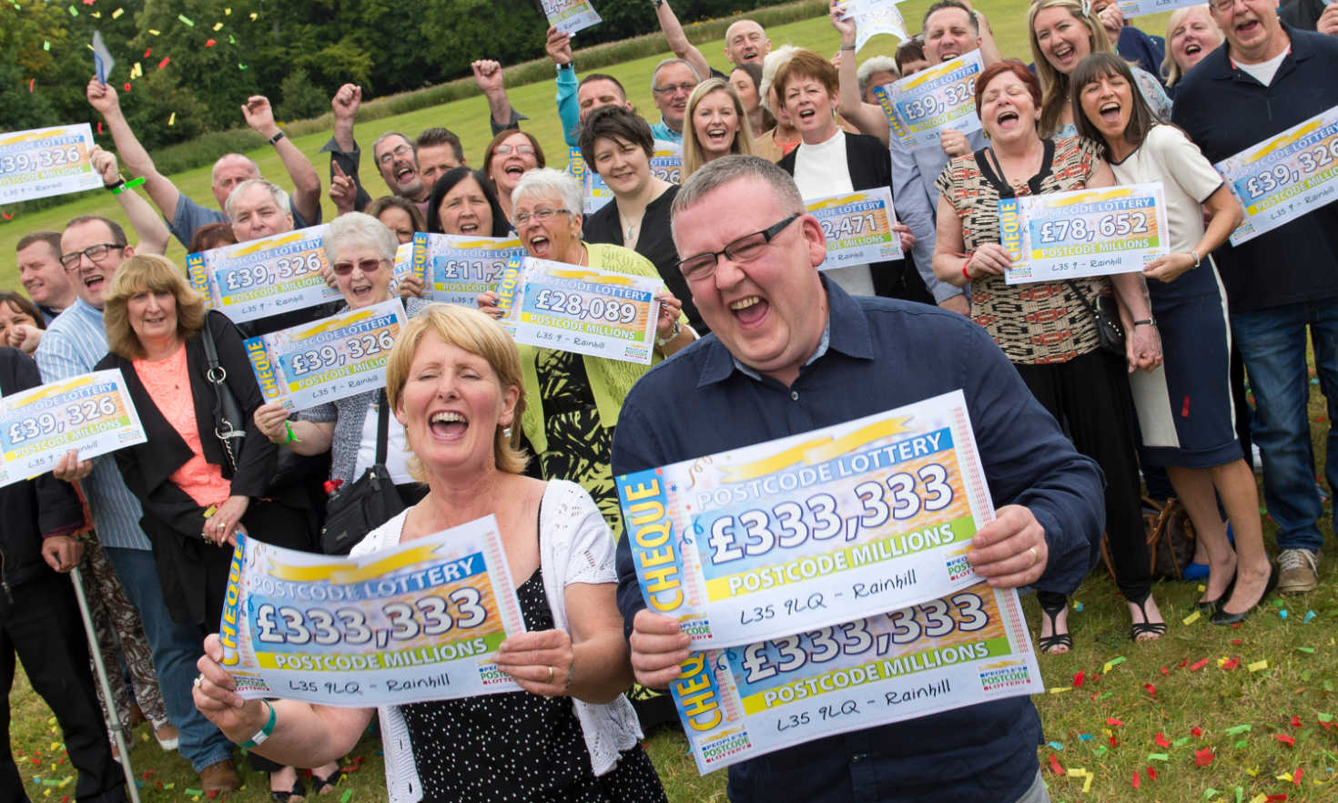 Rainhill players are celebrating their giant win in July's Postcode Millions