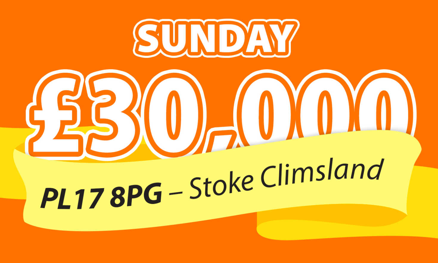 One Stoke Climsland player will be very happy indeed after scooping £30,000