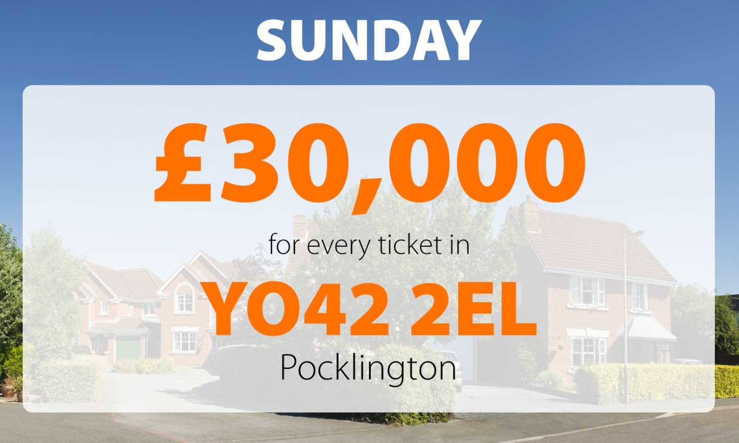 Lucky Pocklington players have won big in Sunday's Street Prize