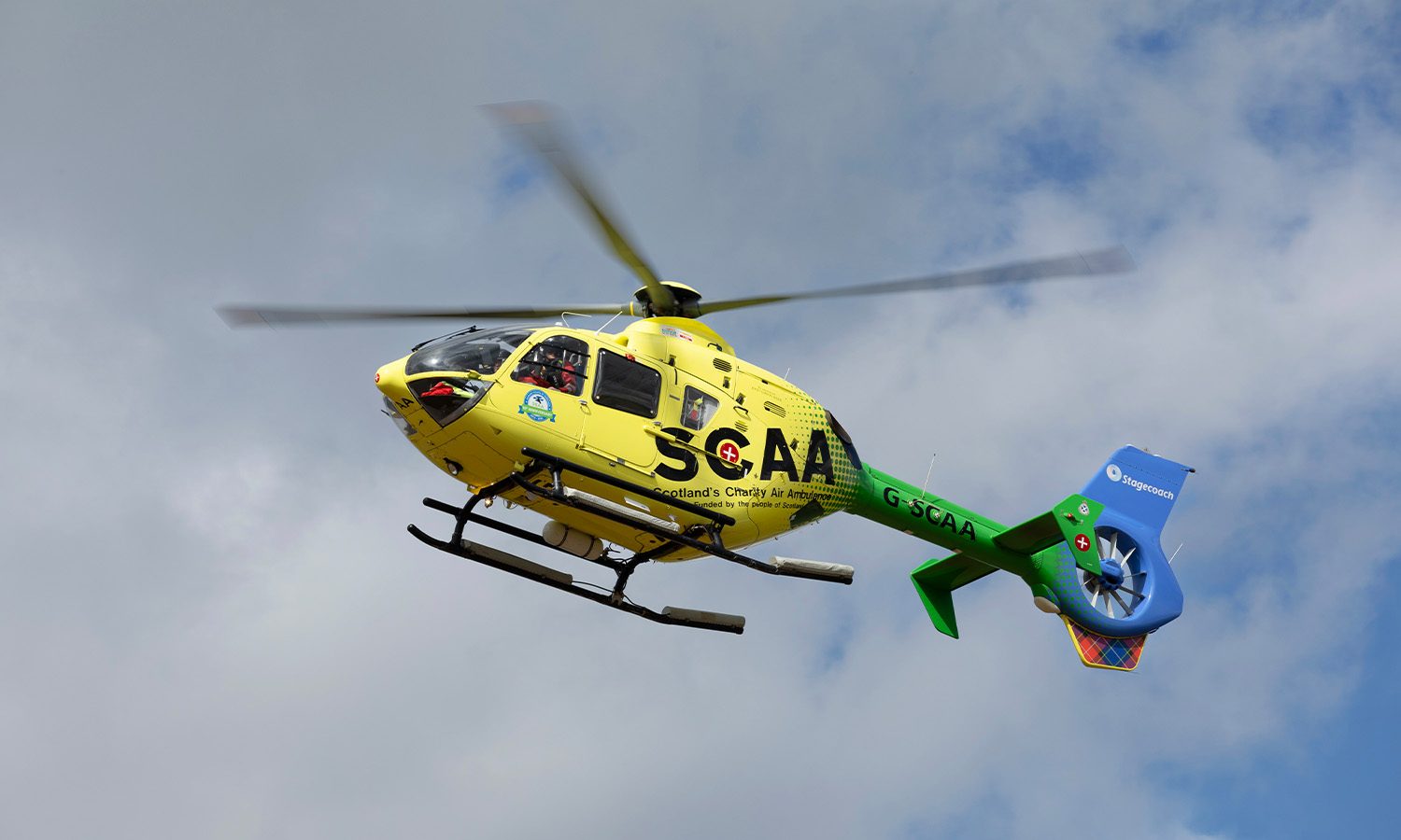 To The Rescue: SCAA chopper sets out on a mission