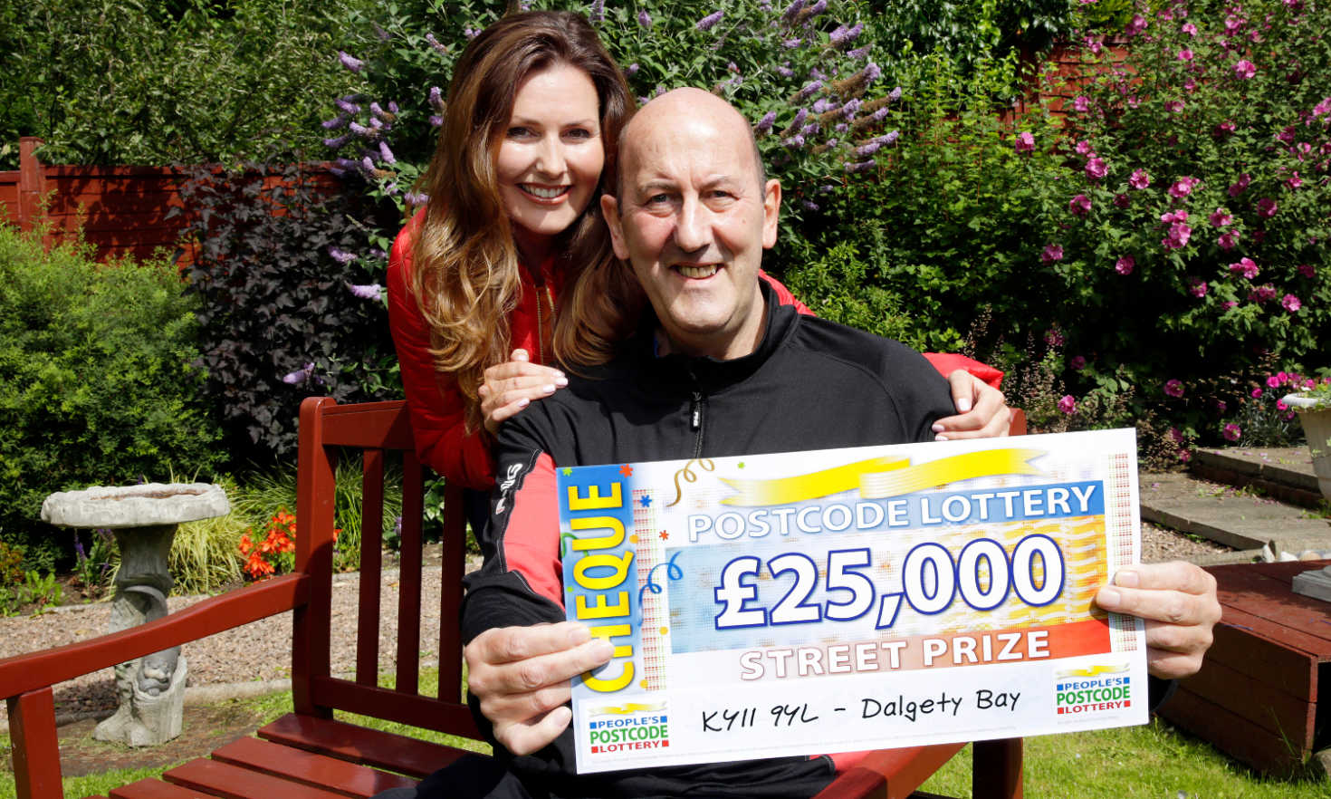 Norman Milne from Dalgety Bay has won an incredible £25,000 this weekend
