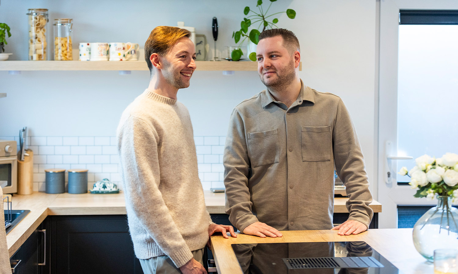 HOUSE PARTY: Ian and Ollie want to make some home improvements