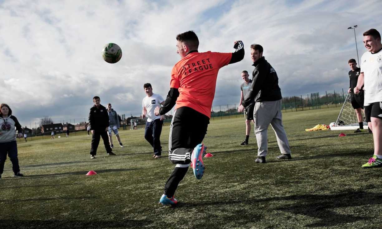 Street League's programmes give young people the self-belief, sense of belonging and skills they need to thrive
