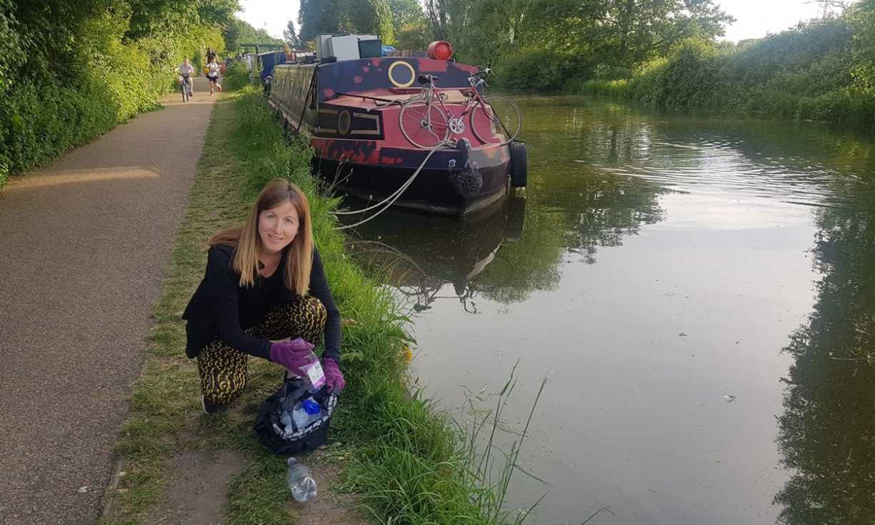 Canal & River Trust is asking visitors to follow current government Coronavirus guidelines when carrying out a short litter pick on a local river or canal