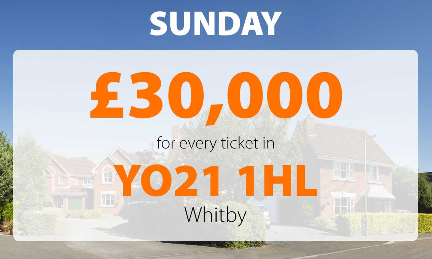 Two Whitby winners have scooped £30,000 each