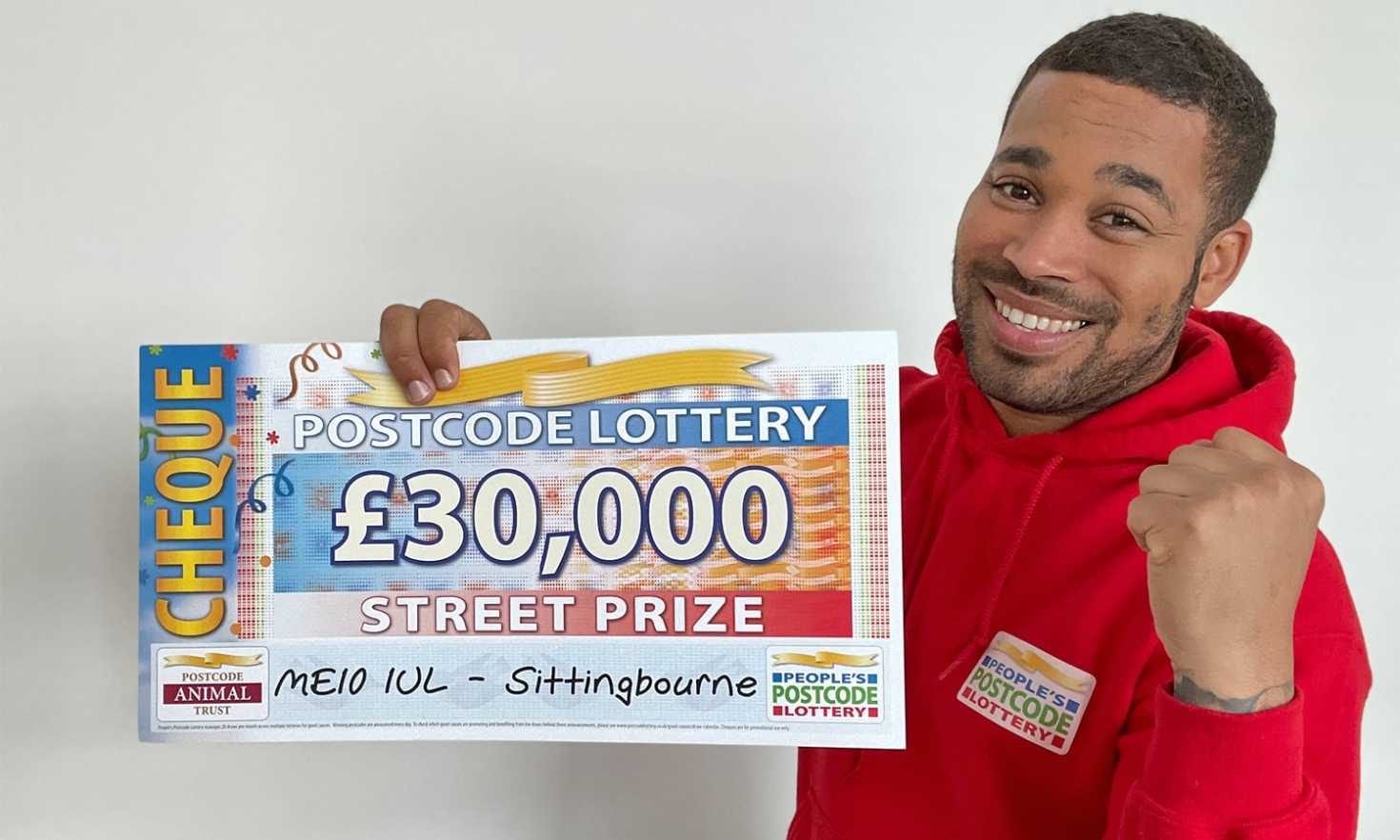 Today's £30,000 Street Prizes are heading to six lucky players with a Sittingbourne postcode