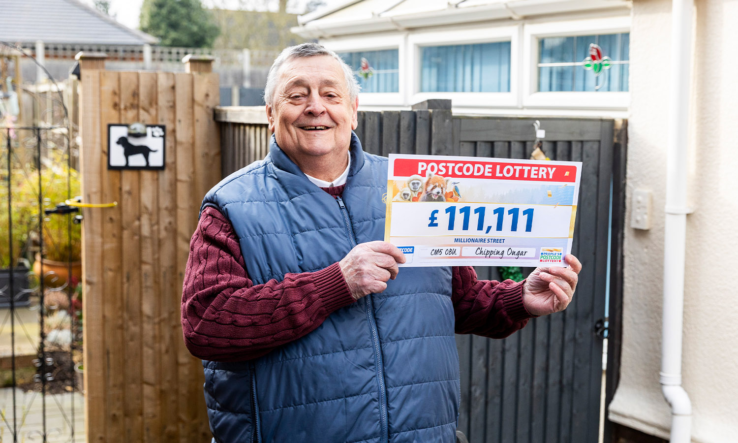 NICE ONES: Neil can't believe he's landed £111k